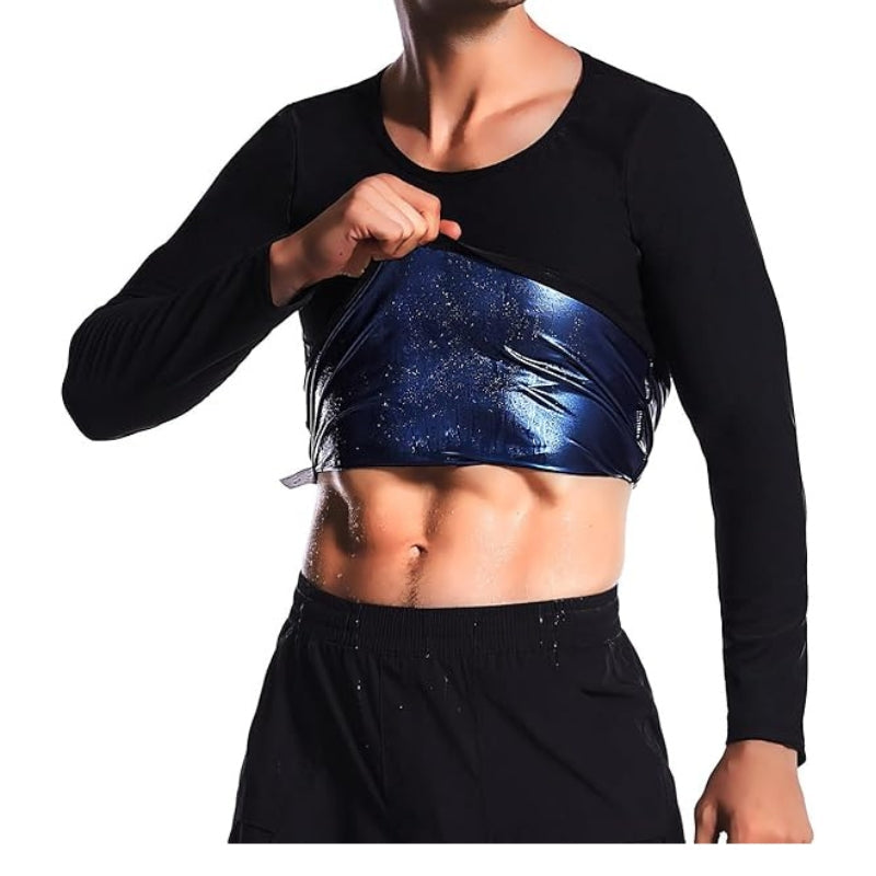 Tracksuits Elastic Waist Sauna Suit Set