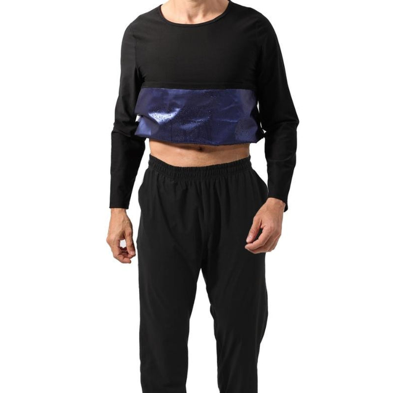 Tracksuits Elastic Waist Sauna Suit Set