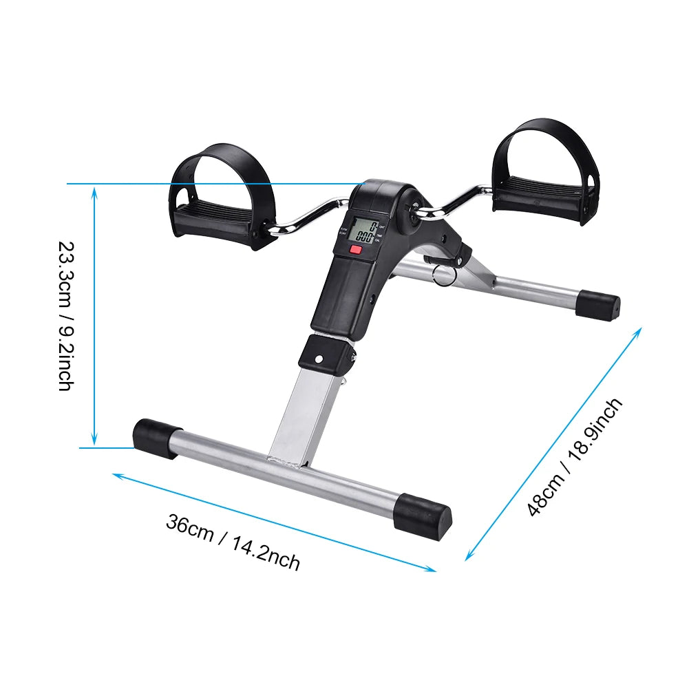 Exercise Gym Exercise Indoor Folding Trainer Pedal Fitness Exerciser Leg Workout Trainer Exercise